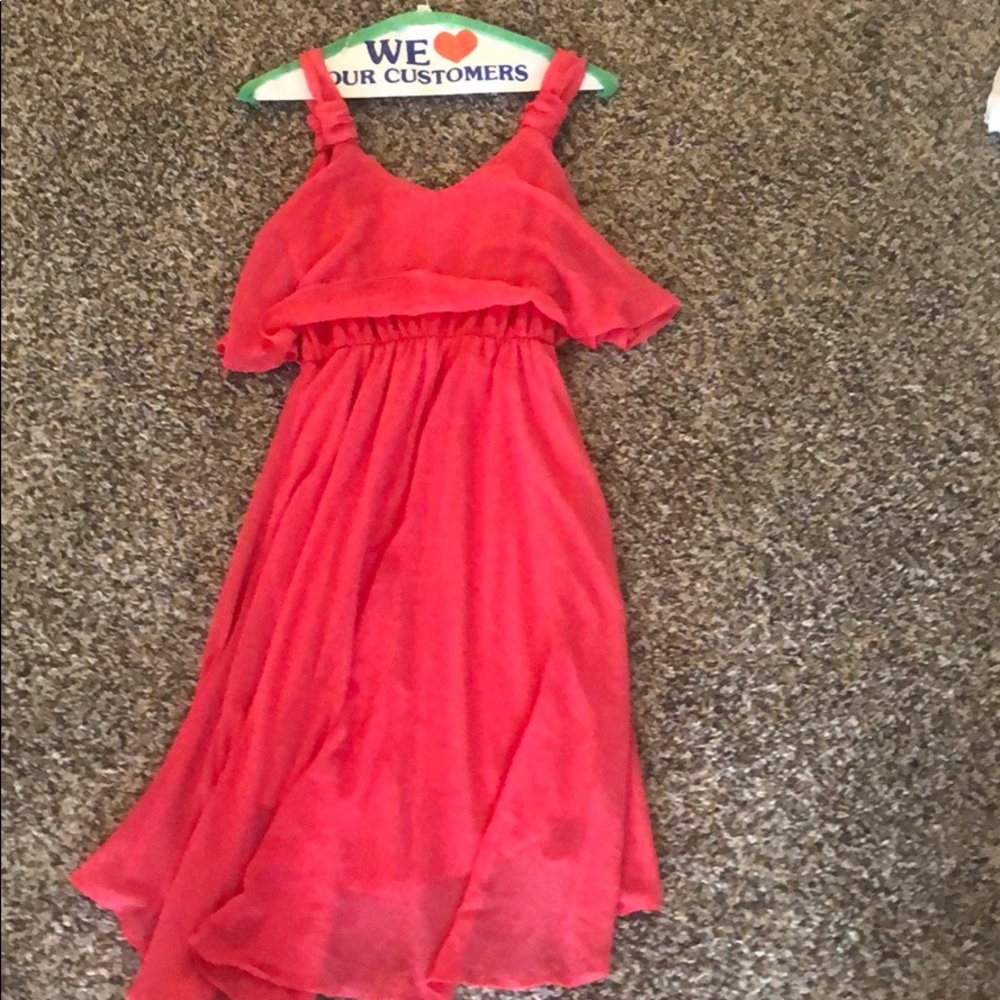 Pink dress